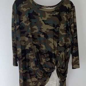 Camouflage long sleeve